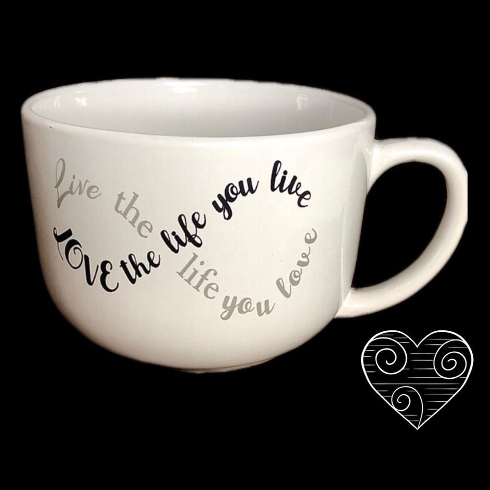 Love Life Oversized Gift 18oz  Mug